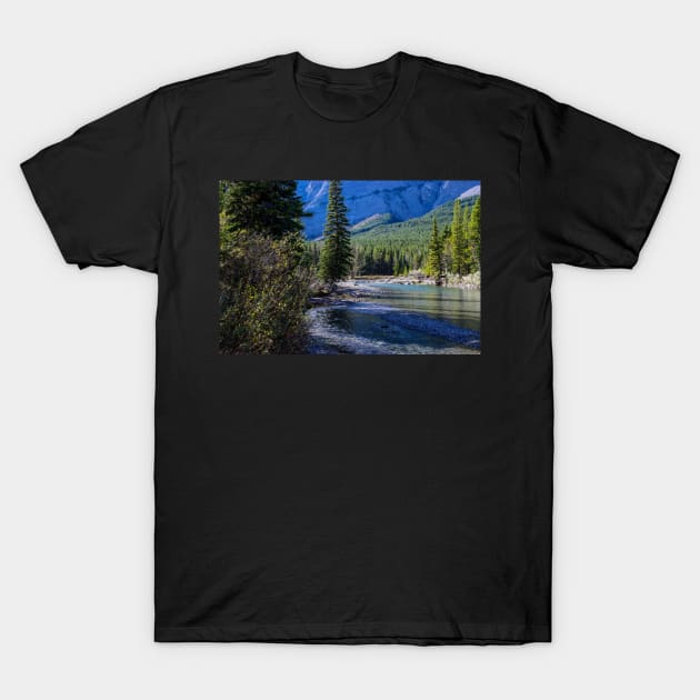 Hiking below Mount Kidd. T-Shirt by CanadianWild418